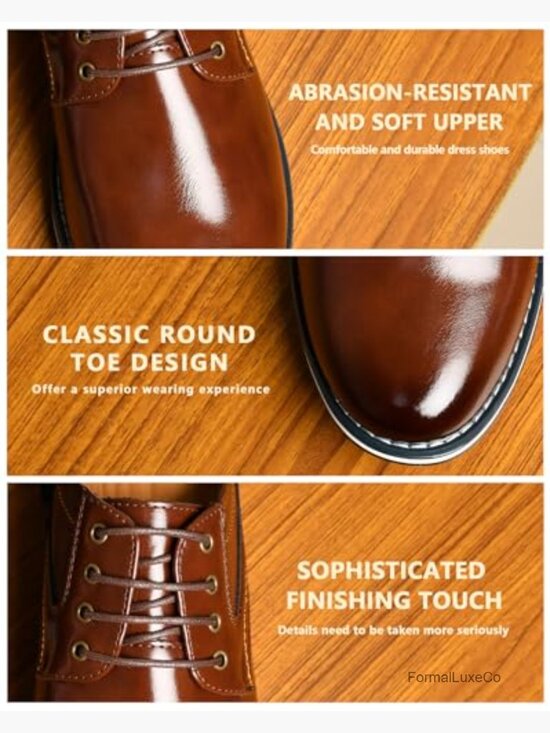 Dress Shoes Comfort Soft Men Oxford Superior Flexural Leather Fashion Sneakers main image 4